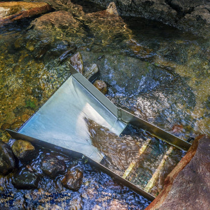 VV-JH-TJC30 - Lightweight 30" Aluminum Sluice Box for Gold Prospecting