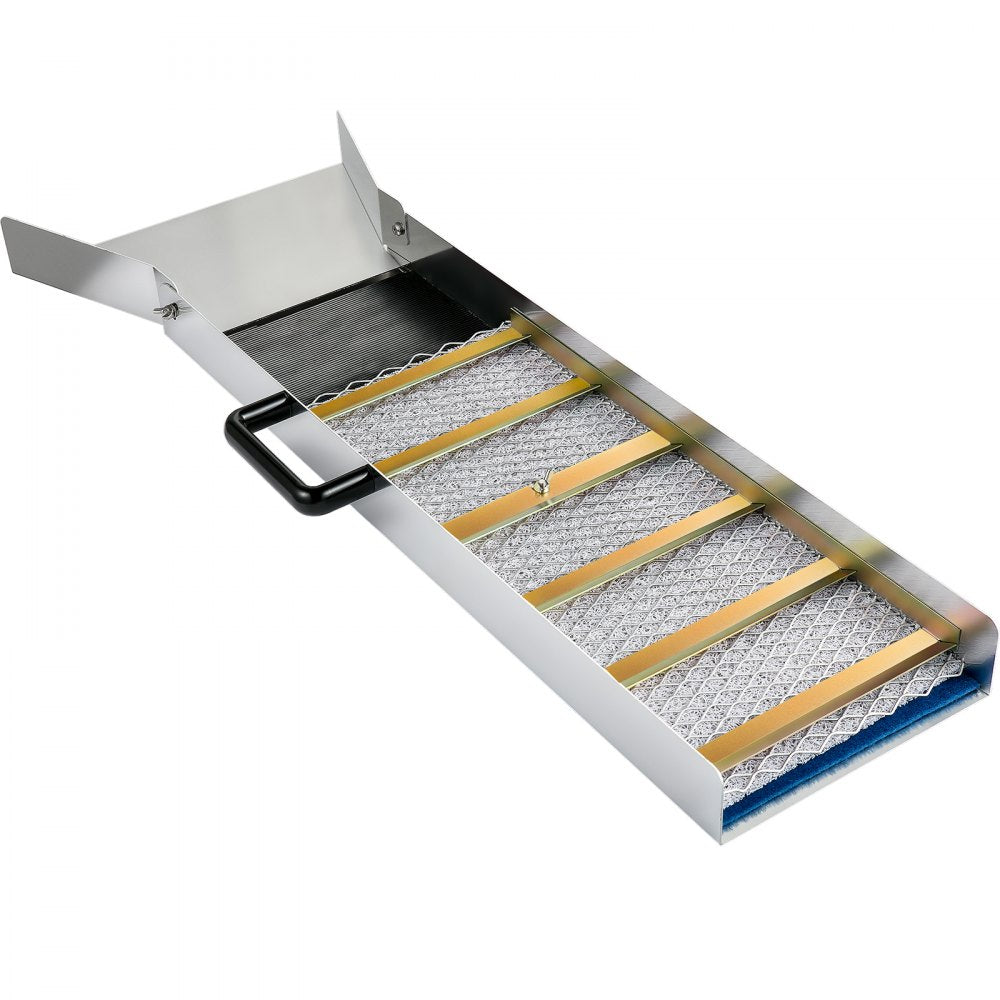 VV-JH-TJC36 - Lightweight 36" Aluminum Gold Sluice Box with Riffles and Mesh