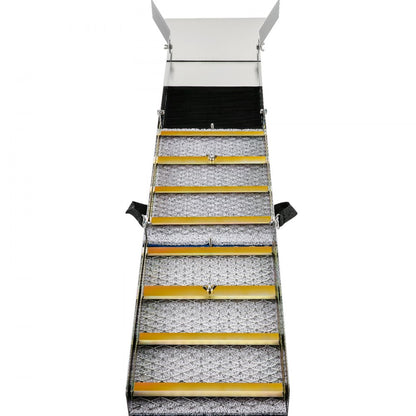VV-JH-TJC50 - 50" Lightweight Aluminum Alloy Folding Sluice Box for Gold Panning