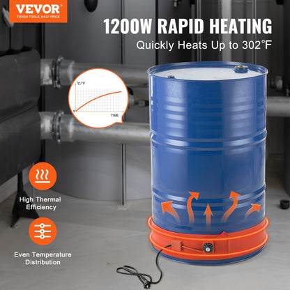 DHB-55-KT-5 - VEVOR 55 Gallon Waterproof Heater for Winter Camping