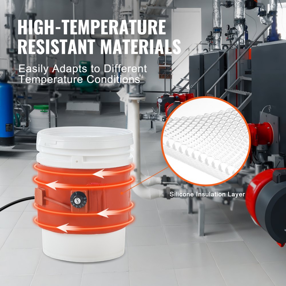 DHB-5-KT-7.75 - VEVOR 5 Gallon Waterproof Heating Blanket for Buckets