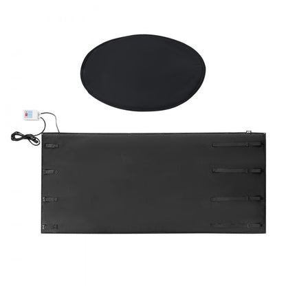 DHM-55-DT - VEVOR Waterproof 55 Gal Drum Heater, 1300W Adjustable温度