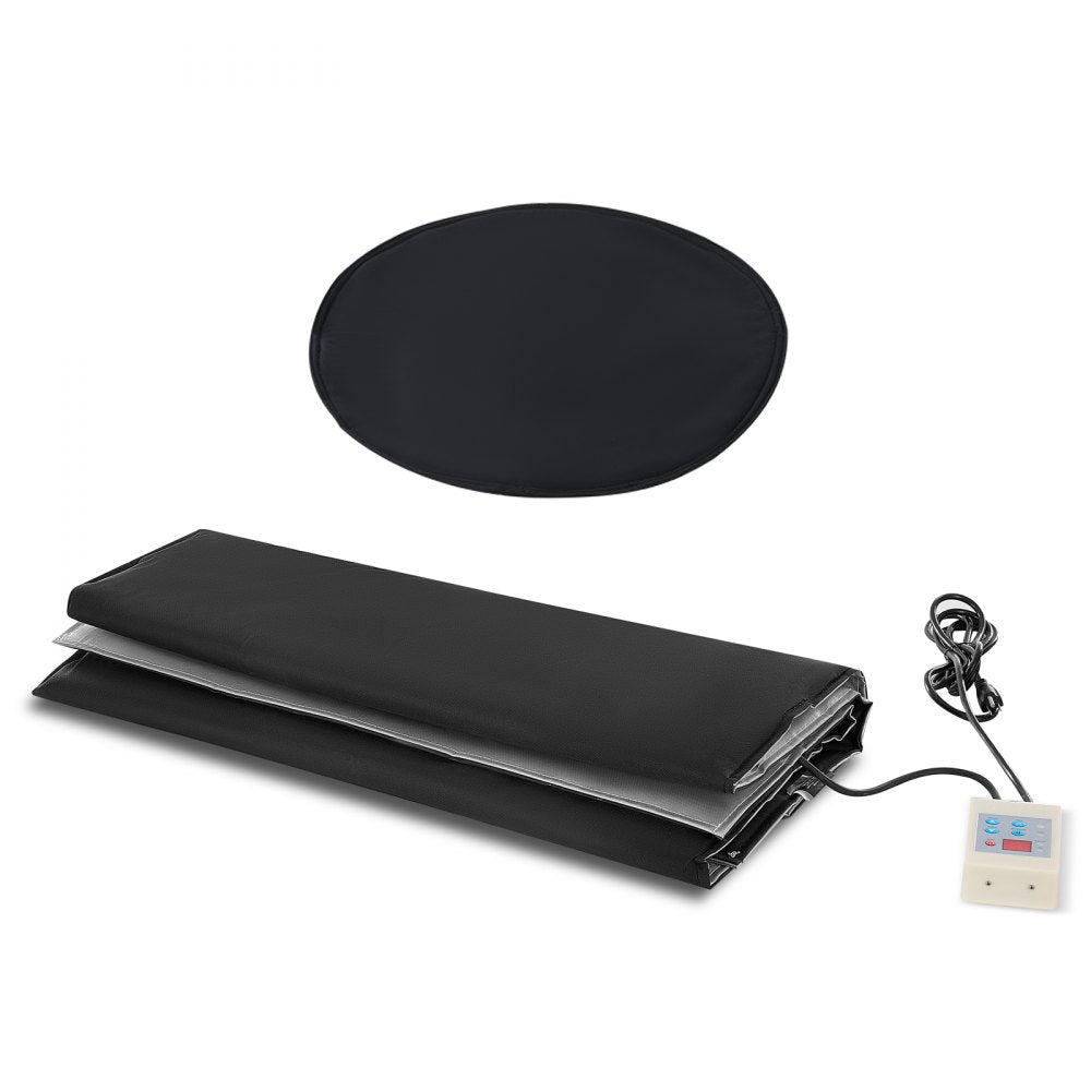 DHM-55-DT - VEVOR Waterproof 55 Gal Drum Heater, 1300W Adjustable温度