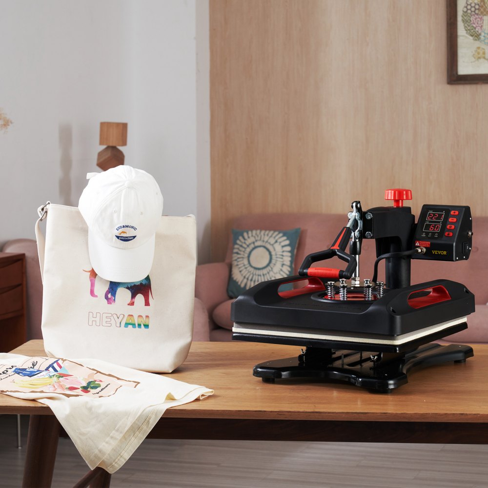 ZHJ-30B - 12x15 Heat Press with Double-Tube Heating & Accurate Control