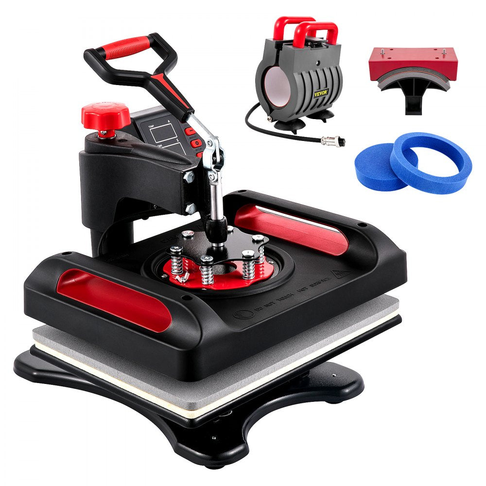 ZHJ-30B - 12x15 Heat Press with Double-Tube Heating & Accurate Control