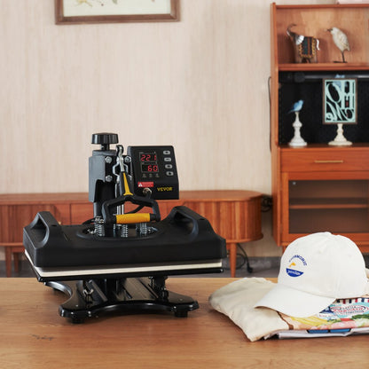 010974264346 - 12x15 Heat Press Machine with Dual-Tube Heating & Accessories