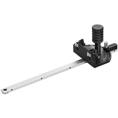 TN-1122A - Adjustable Miter Gauge for Accurate Cuts, Fits 3/4'' x 3/8'' Slots