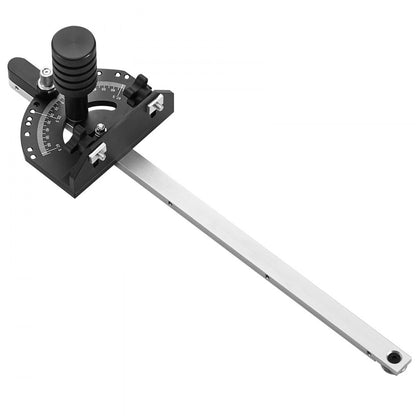 TN-1122A - Adjustable Miter Gauge for Accurate Cuts, Fits 3/4'' x 3/8'' Slots