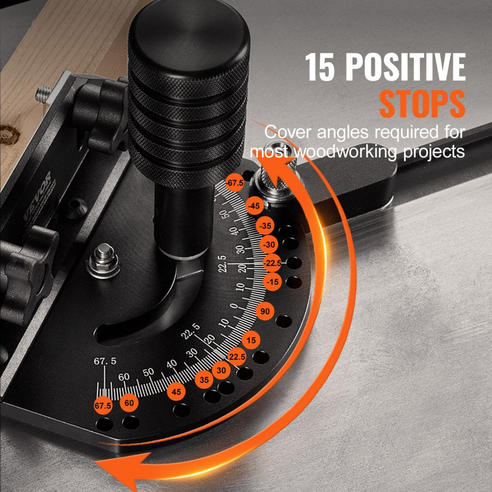 TN-1122C - Durable Aluminum Miter Gauge for Accurate Woodworking Cuts