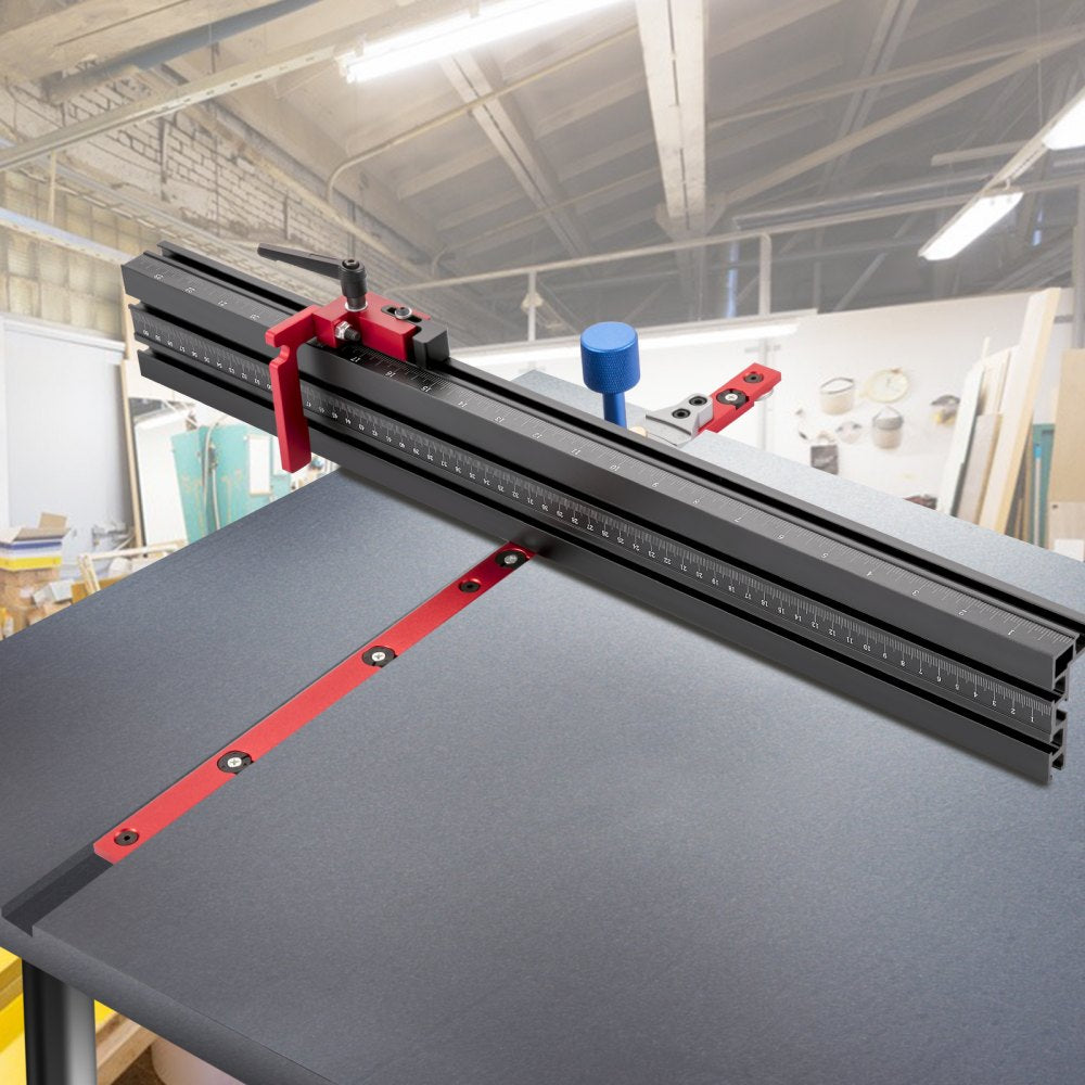 600 mm - Precision Miter Gauge with 60° Angled Ends for Table Saws