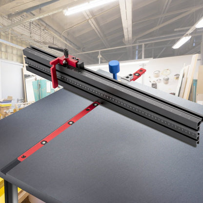600 mm - Precision Miter Gauge with 60° Angled Ends for Table Saws