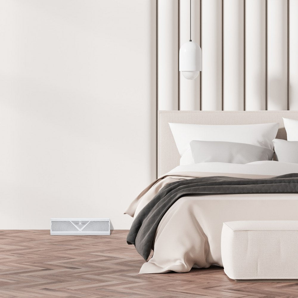 BB18-10PK - 10-Pack Metal Floor Vents for Stylish Indoor Airflow