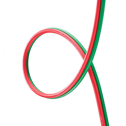 TTW14100A - 100FT Dual Welding Hose, 1/4-Inch, 300 PSI Durable Rubber