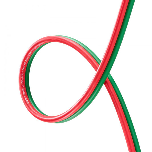 TTW1415A - 15FT Twin Hose for Oxygen & Acetylene, 1/4-Inch, 300 PSI