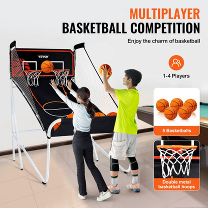 LW2312001 - Durable Foldable Basketball Arcade Game for Family Fun