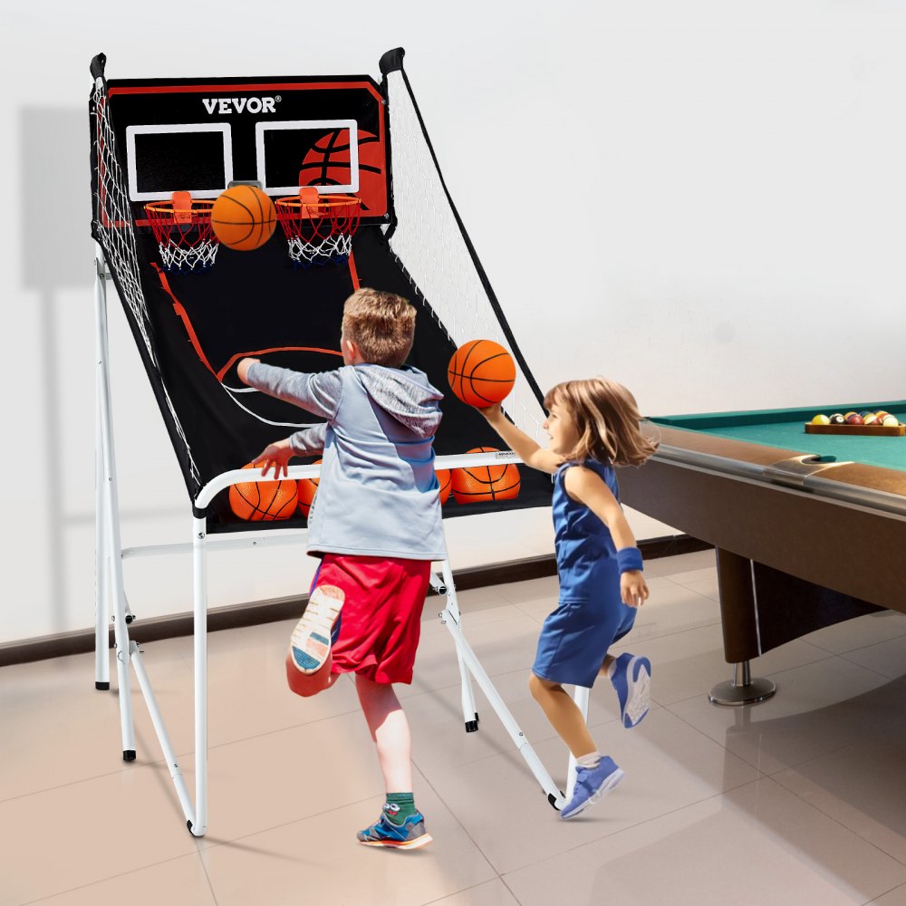 HD055B24003 - Durable Foldable Basketball Game for Kids & Adults