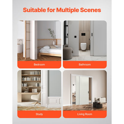 YMXT-XC40-5 - 5ft Aluminum Bypass Door Track Kit for 150lbs Capacity