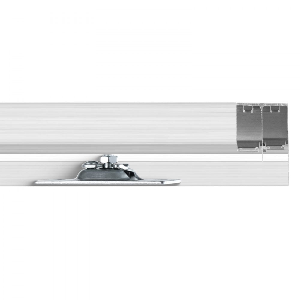 YMXT-XC40-6 - 6ft Aluminum Bypass Door Track Kit for Smooth Sliding