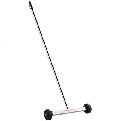 QJ8039 - 15-Inch Magnetic Sweeper with Adjustable Handle and Wheels