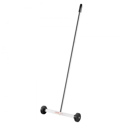 QJ8039 - 15-Inch Magnetic Sweeper with Adjustable Handle and Wheels