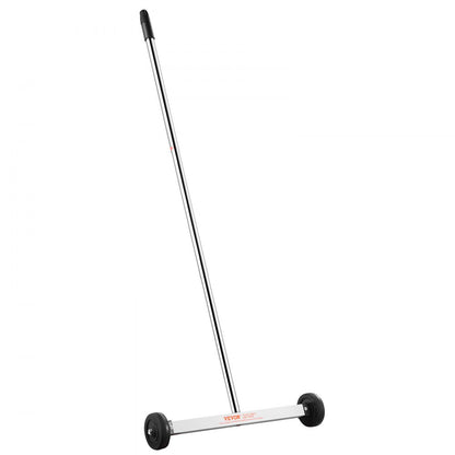 QJ8038 - 17-Inch Magnetic Sweeper with Wheels & Adjustable Handle
