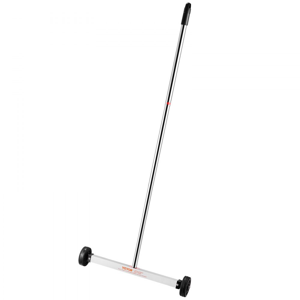 QJ8038 - 17-Inch Magnetic Sweeper with Wheels & Adjustable Handle