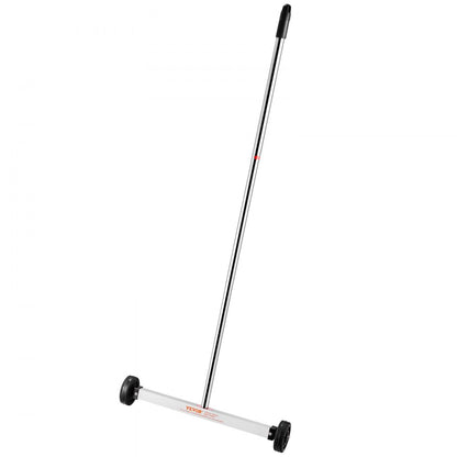 QJ8038 - 17-Inch Magnetic Sweeper with Wheels & Adjustable Handle