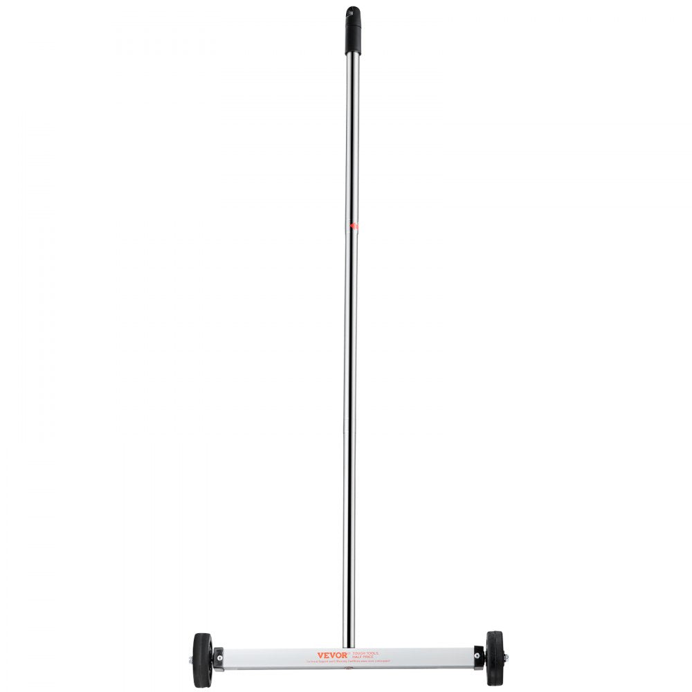 QJ8038 - 17-Inch Magnetic Sweeper with Wheels & Adjustable Handle