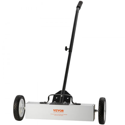 QJ8012-18 - 45 lbs Magnetic Sweeper with Wheels for Fast Cleanup