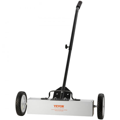 QJ8012-18 - 45 lbs Magnetic Sweeper with Wheels for Fast Cleanup
