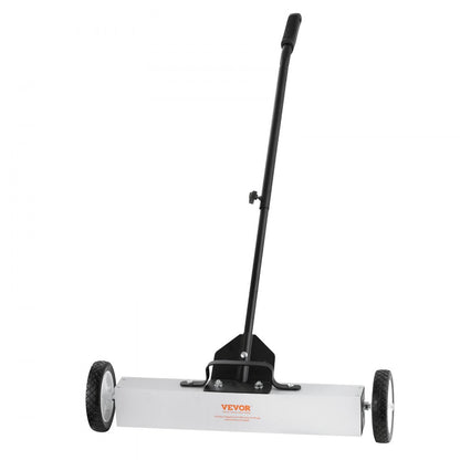 QJ8012-24 - 55Lbs Magnetic Sweeper on Wheels for Easy Metal Cleanup
