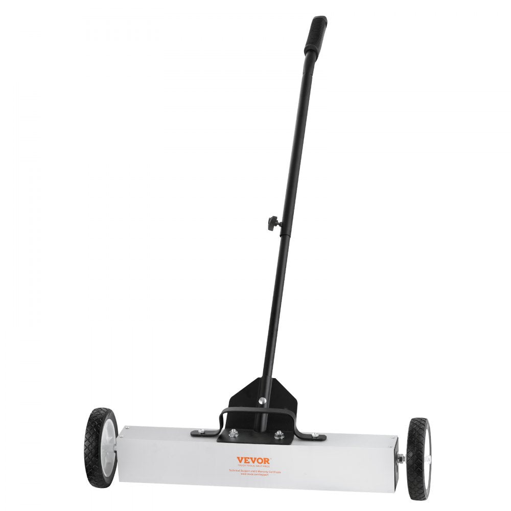 QJ8012-24 - 55Lbs Magnetic Sweeper on Wheels for Easy Metal Cleanup