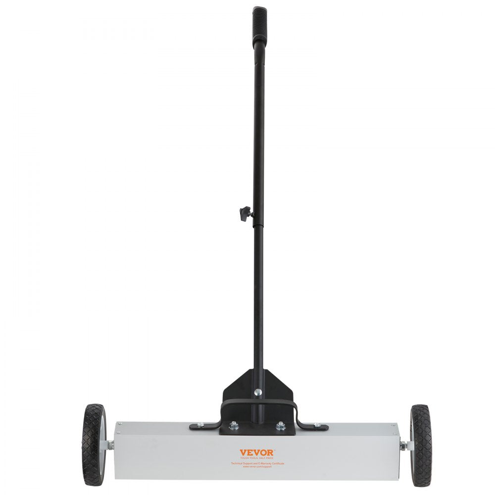 QJ8012-24 - 55Lbs Magnetic Sweeper on Wheels for Easy Metal Cleanup