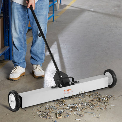 QJ8012-36 - Efficient 55Lbs Magnetic Sweeper for Quick Cleanups