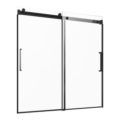 CNH-CV-S722 - 56-60 in. Frameless Sliding Bathtub Door for Modern Bathrooms