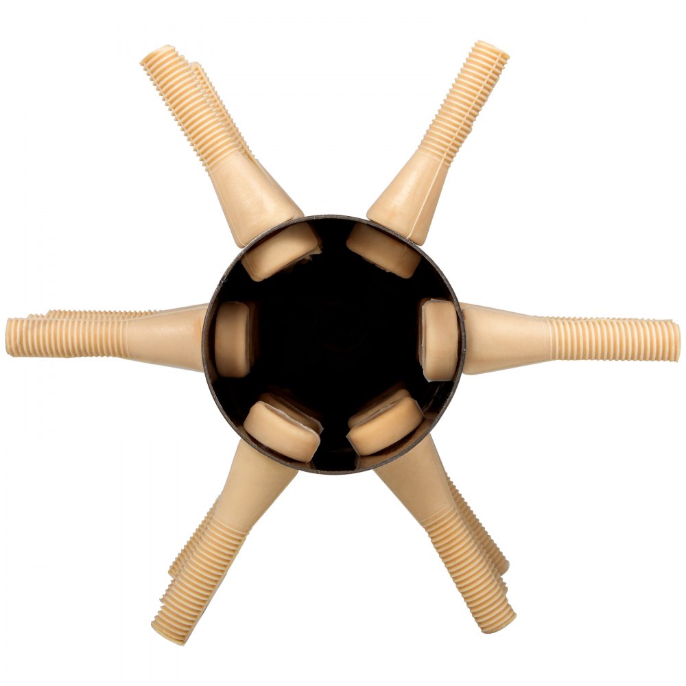 010949957028 - Durable 18-Finger Chicken Plucker Attachment for Efficient Processing