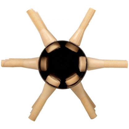 010949957028 - Durable 18-Finger Chicken Plucker Attachment for Efficient Processing