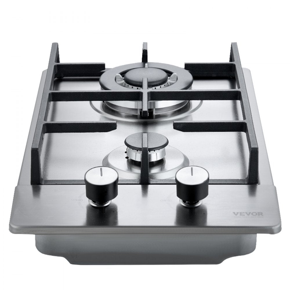 MGBS-312B4 - 12" VEVOR Dual Fuel Gas Cooktop, 12250 BTU Power