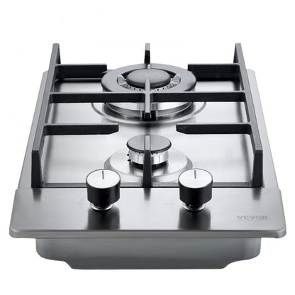 MGBS-312B4 - 12" VEVOR Dual Fuel Gas Cooktop, 12250 BTU Power