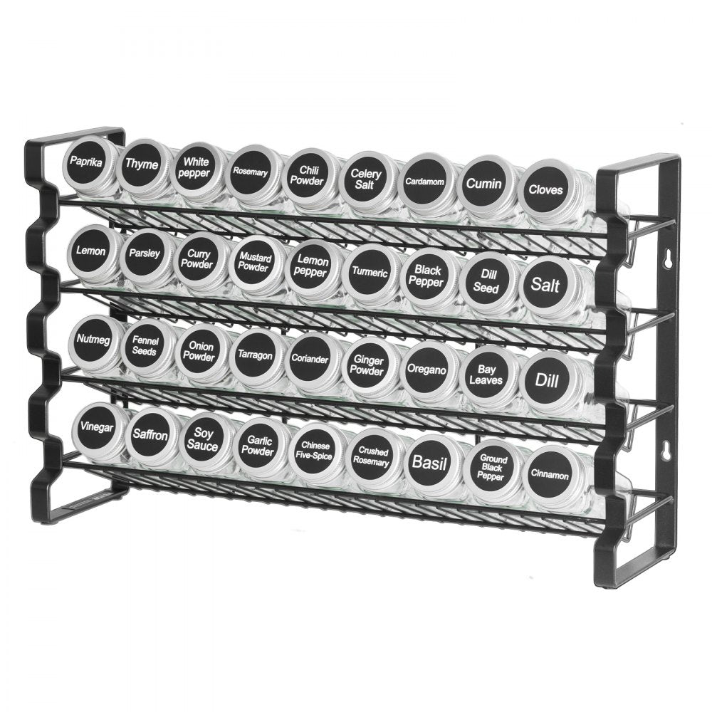 LX-P9370 - Multi-Layer Spice Rack, 23x16 in, Wall-Mount & Countertop Option