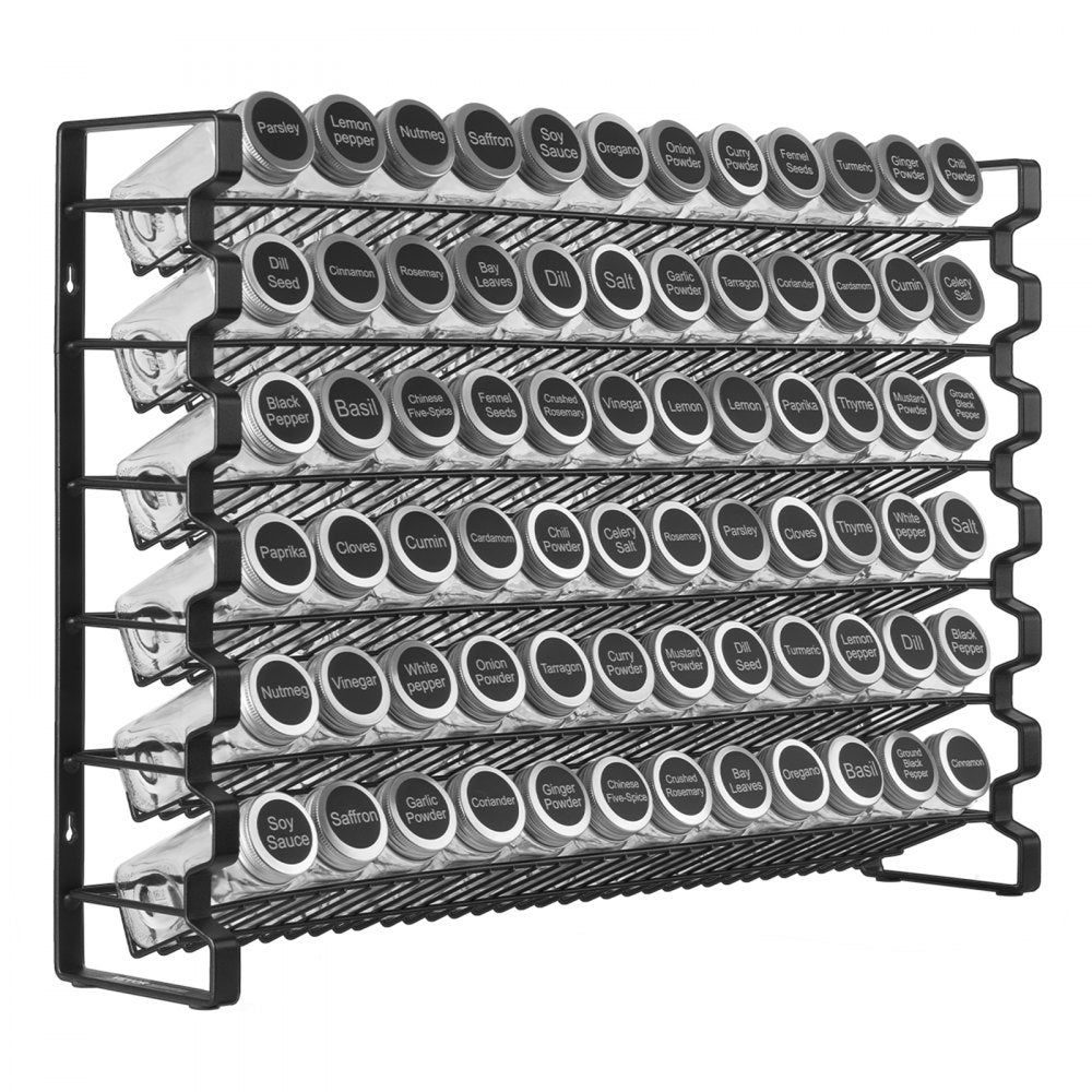 LX-P9371 - Space-Saving Multi-Layer Spice Rack, Wall-Mounted or Countertop