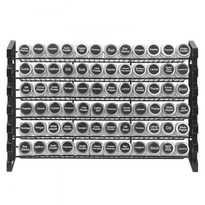 LX-P9371 - Space-Saving Multi-Layer Spice Rack, Wall-Mounted or Countertop