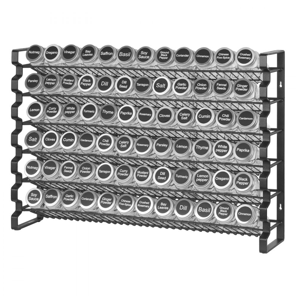 LX-P9371 - Space-Saving Multi-Layer Spice Rack, Wall-Mounted or Countertop