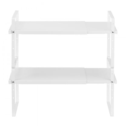LX-P9373A - Adjustable 2-Tier Kitchen Organizer Shelf for Spice Storage