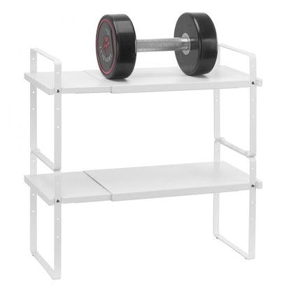 LX-P9373A - Adjustable 2-Tier Kitchen Organizer Shelf for Spice Storage