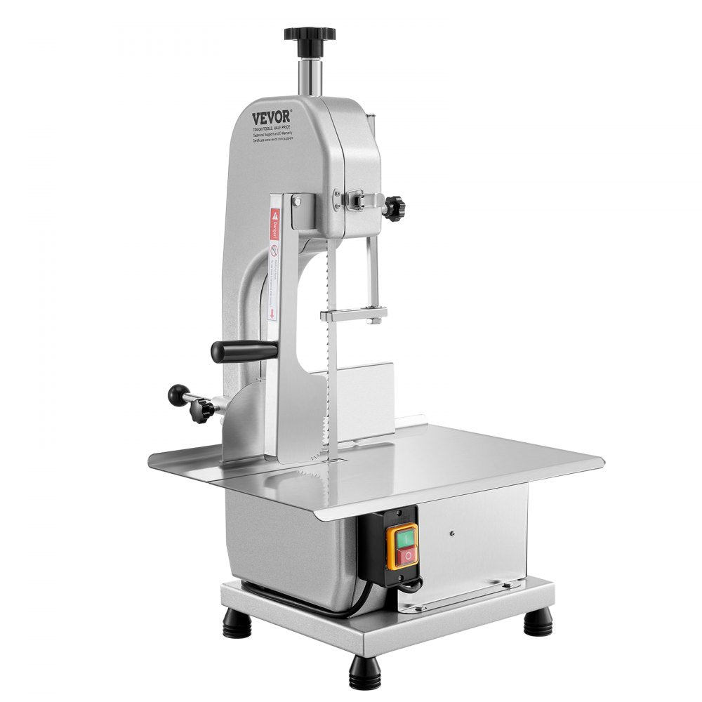 BS-130 - Heavy-Duty Stainless Steel Bone Saw Machine with 4.33" Cutting Thickness