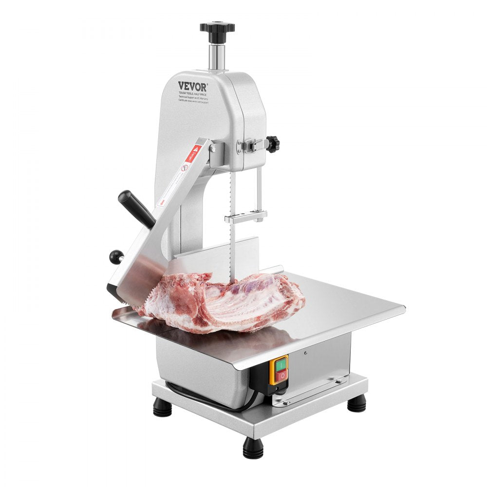 BS-130 - Heavy-Duty Stainless Steel Bone Saw Machine with 4.33" Cutting Thickness