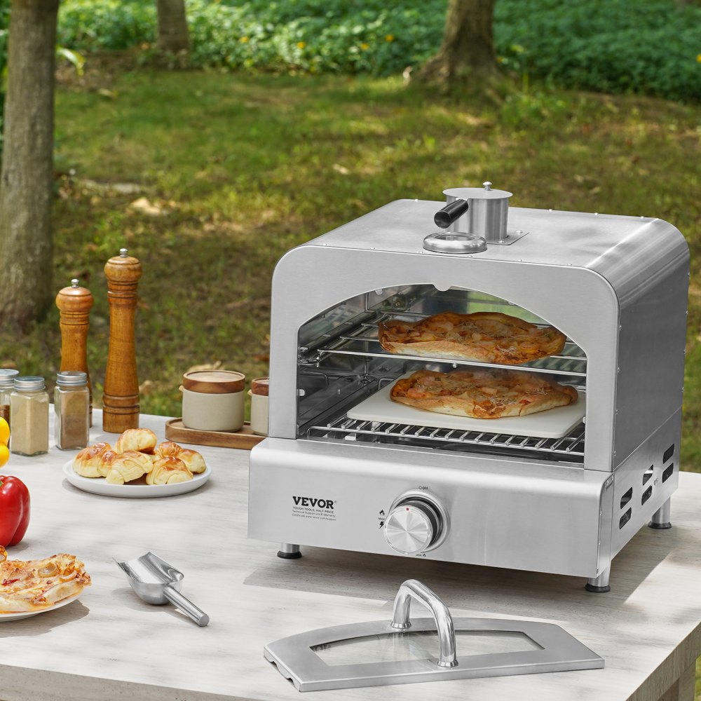 GB-GPO2 - Portable Gas Pizza Oven - Bakes 11-Inch Pizza in 90 Seconds
