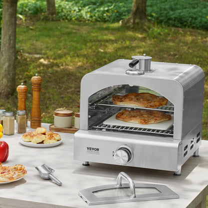 GB-GPO2 - Portable Gas Pizza Oven - Bakes 11-Inch Pizza in 90 Seconds