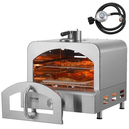 GB-GPO2 - Portable Gas Pizza Oven - Bakes 11-Inch Pizza in 90 Seconds